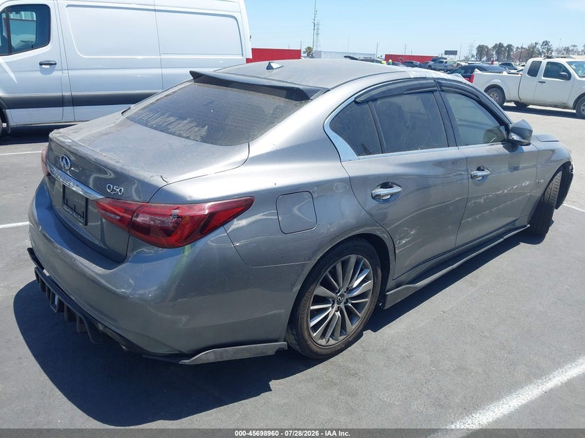 2018 INFINITI Q50 auction photo 4