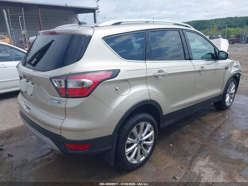 Vin: 1fmcu9j90hub13756, lot: 46197605, ford escape titanium 20174