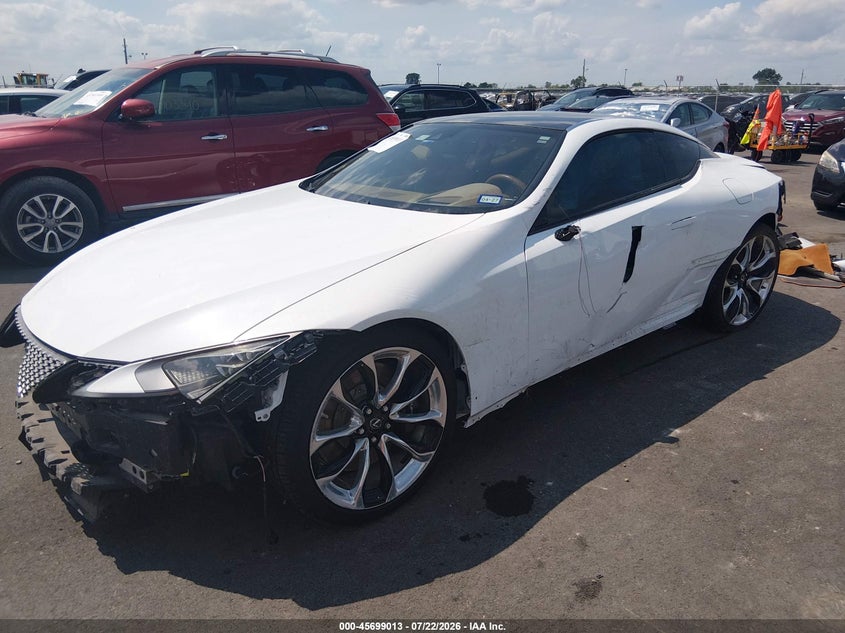 Vin: jthhp5ay1ja003032, lot: 46197641, lexus lc 500 20182