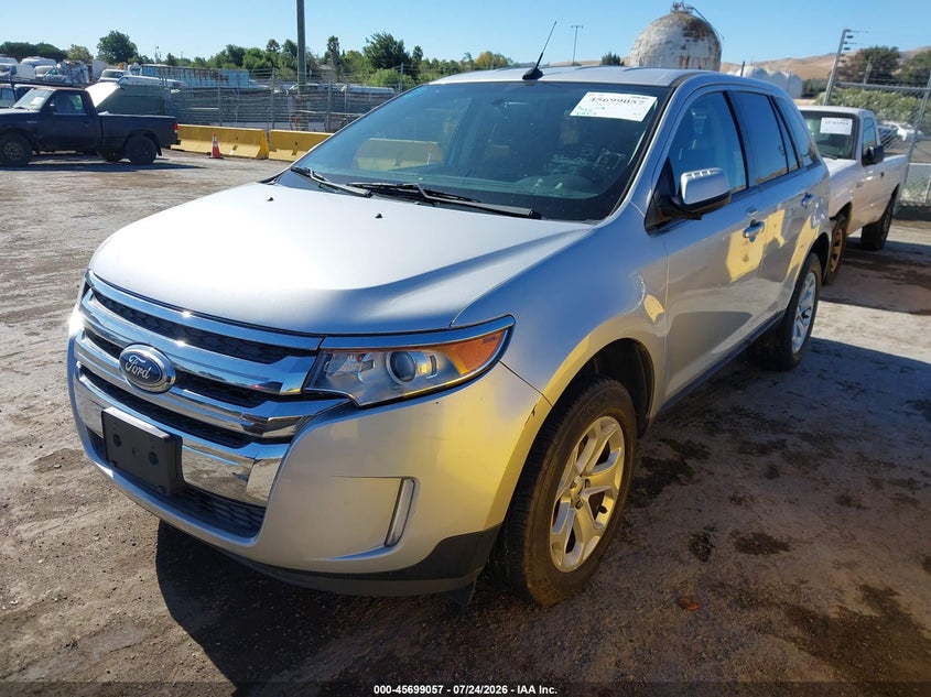 Vin: 2fmdk3jcxebb18404, lot: 46197685, ford edge sel 20142