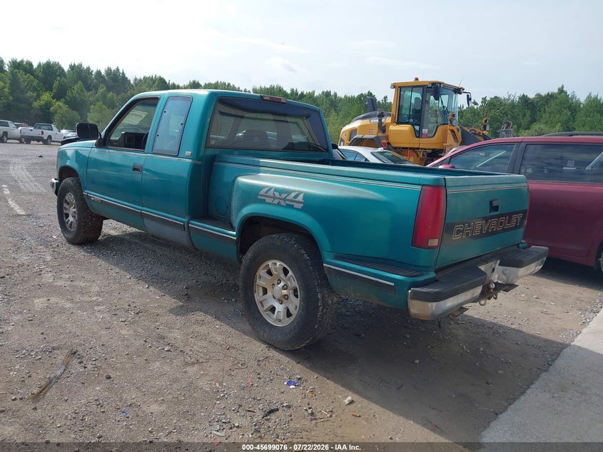 CHEVROLET GMT-400 1994 VIN 2GCEK19K1R1307821