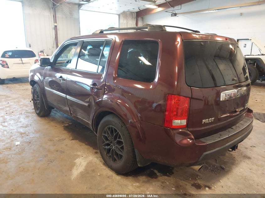 Vin: 5fnyf4h94ab504629, lot: 46197723, honda pilot touring 20103