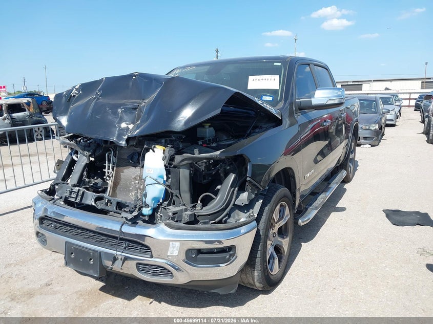 Vin: 1c6rrejt7ln133792, lot: 46197742, ram 1500 laramie  4x2 5'7 box 20202