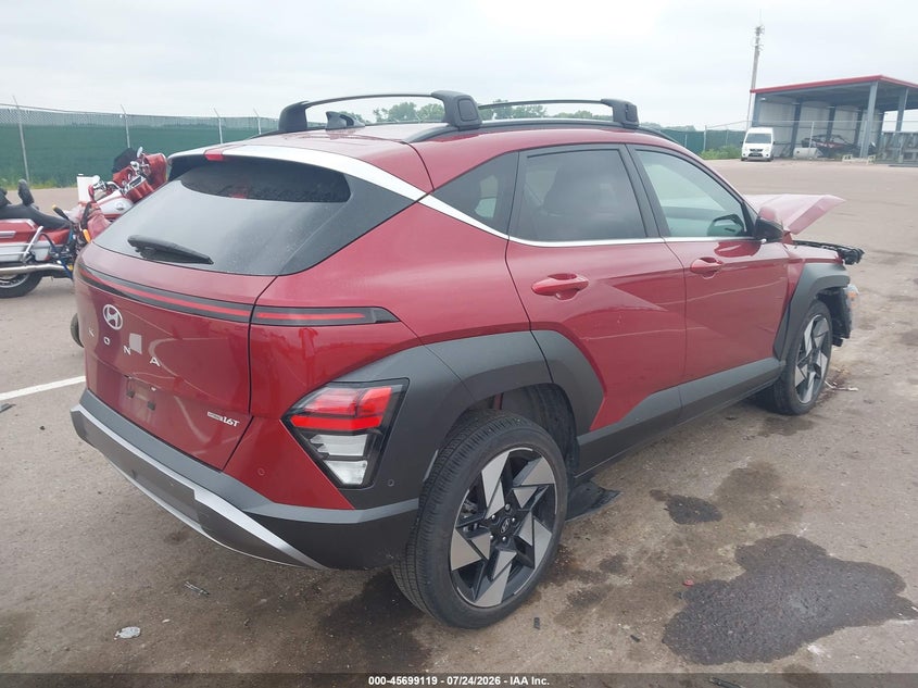 Vin: km8heca30ru165241, lot: 46197747, hyundai kona limited 20244