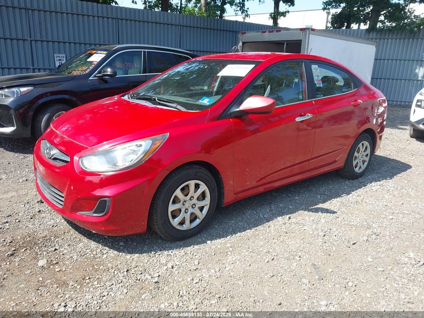 Vin: kmhct4ae8du342585, lot: 46197758, hyundai accent gls 20132