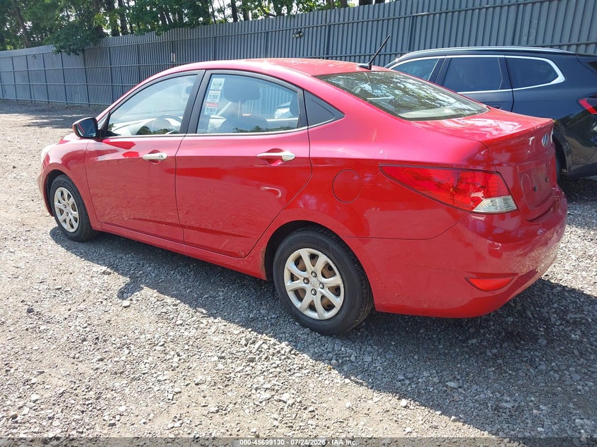 Vin: kmhct4ae8du342585, lot: 46197758, hyundai accent gls 20133
