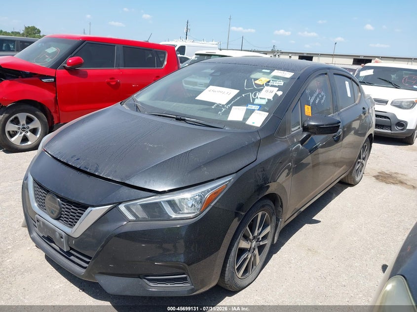 Vin: 3n1cn8ev9ll867991, lot: 46197759, nissan versa sv xtronic cvt 20202