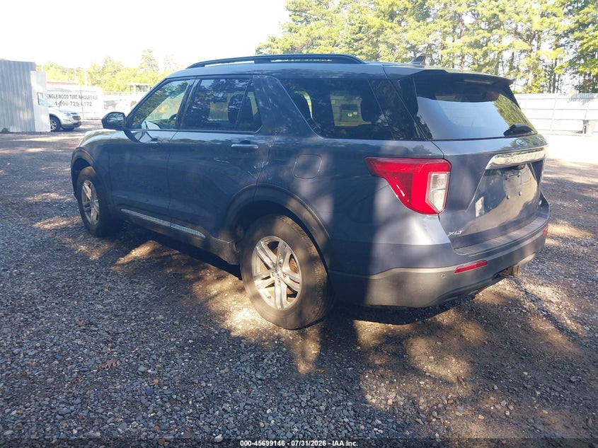 Vin: 1fmsk8dh3mgb27660, lot: 46197774, ford explorer xlt 20213