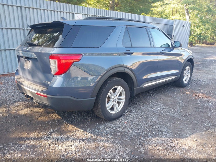 Vin: 1fmsk8dh3mgb27660, lot: 46197774, ford explorer xlt 20214
