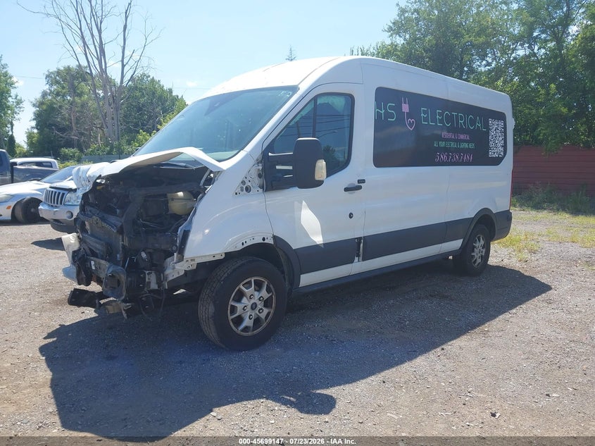 Vin: 1ftye2cm2fka49003, lot: 46197775, ford transit-150 20152
