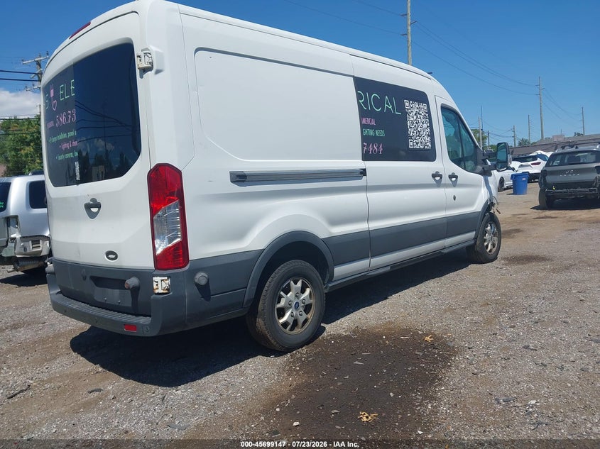 Vin: 1ftye2cm2fka49003, lot: 46197775, ford transit-150 20154