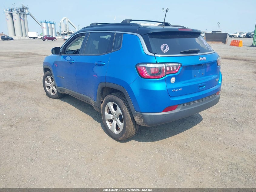 Vin: 3c4njdbb4kt838224, lot: 46197795, jeep compass latitude 4x4 20193