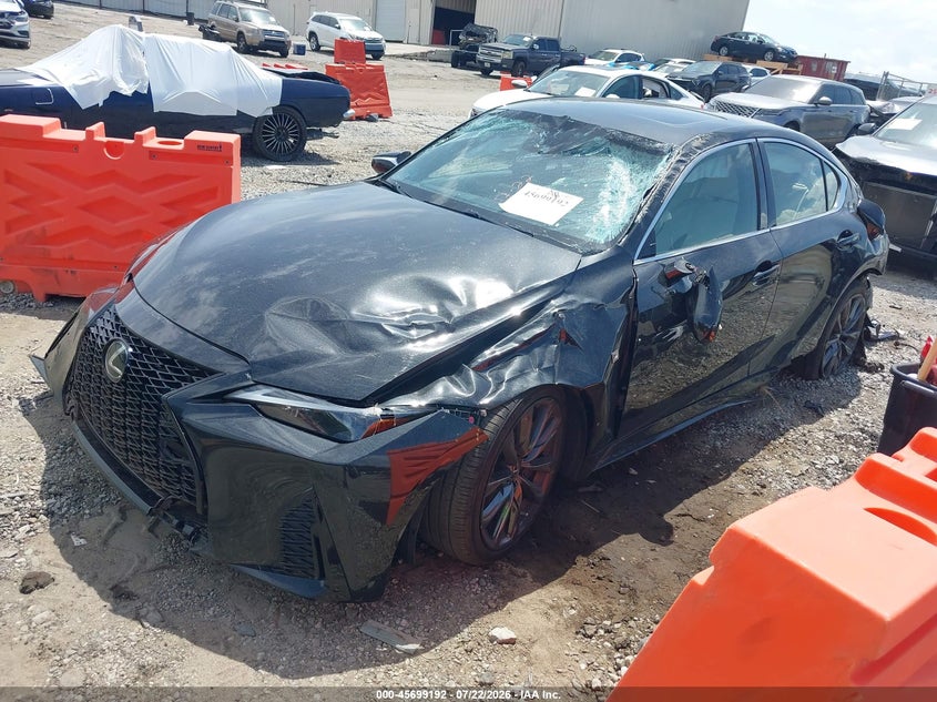 Vin: jthgz1b20n5054075, lot: 46197820, lexus is 350 f sport 20222