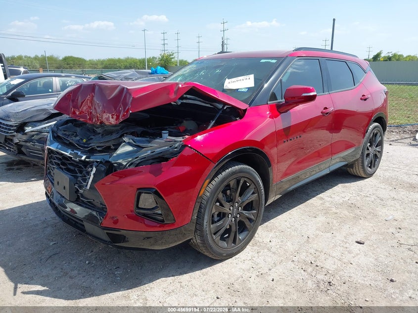 CHEVROLET BLAZER 2021 VIN 3GNKBERS5MS550661