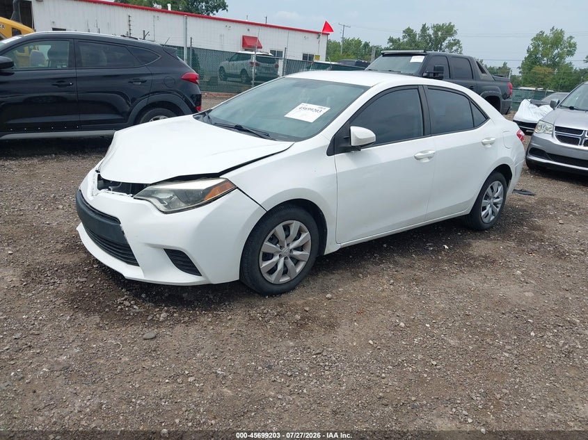 Vin: 2t1burhe3ec088654, lot: 46197831, toyota corolla le 20142