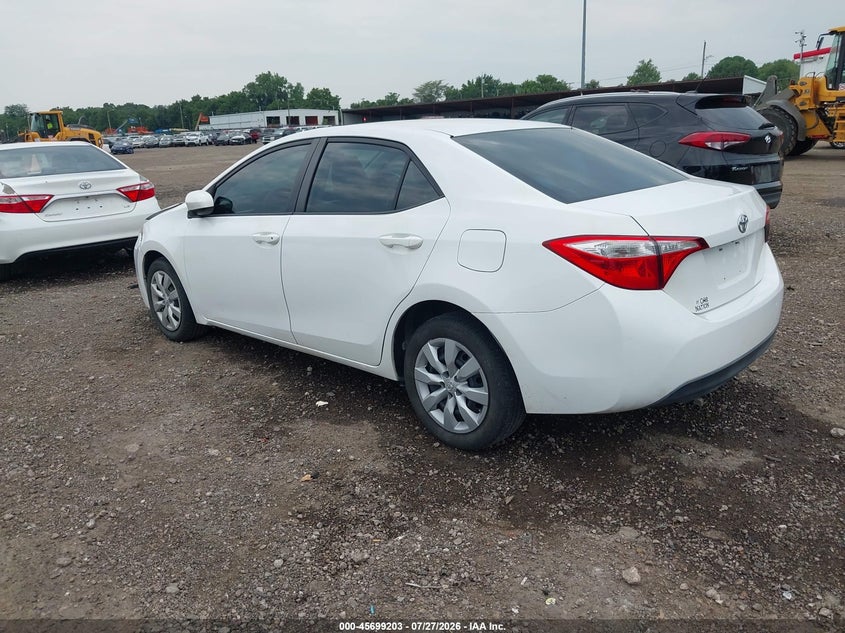Vin: 2t1burhe3ec088654, lot: 46197831, toyota corolla le 20143