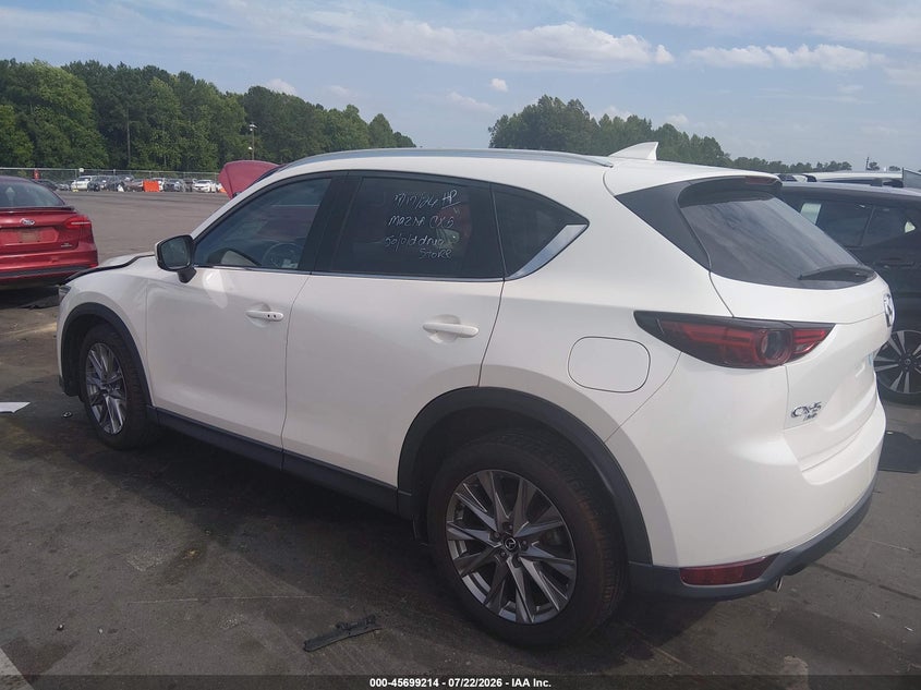 Vin: jm3kfbdmxm1308297, lot: 46197842, mazda cx-5 grand touring 20213