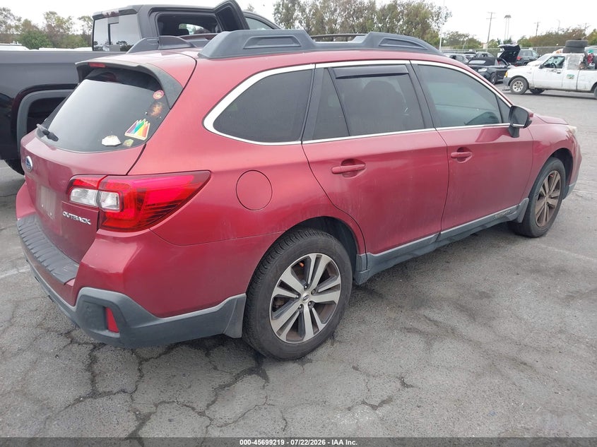 Vin: 4s4bsanc5j3318543, lot: 46197847, subaru outback 2.5i limited 20184