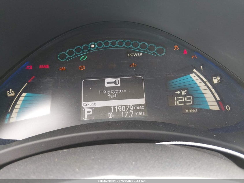 2017 Nissan Leaf S VIN: 1N4BZ0CP0HC306252 Lot: 45699228