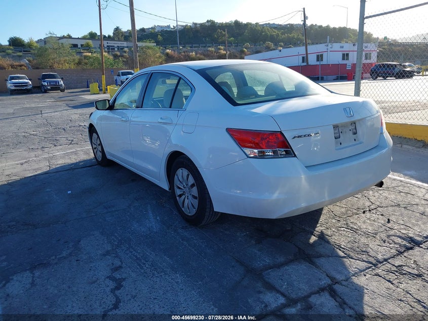 Vin: 1hgcp2f33aa190167, lot: 46197858, honda accord 2.4 lx 20103