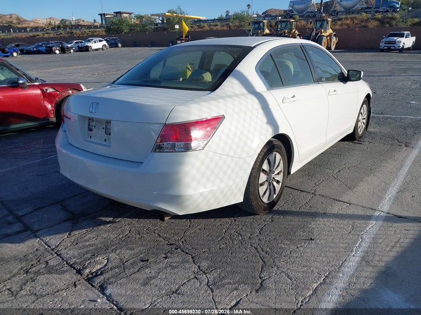 Vin: 1hgcp2f33aa190167, lot: 46197858, honda accord 2.4 lx 20104