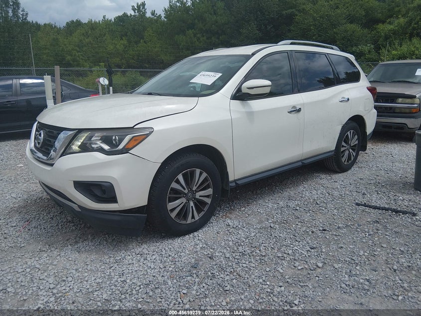 2017 NISSAN PATHFINDER auction photo 2