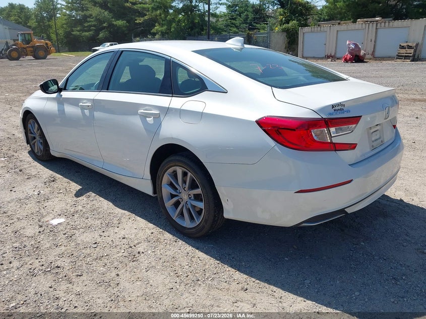 2022 HONDA ACCORD auction photo 3