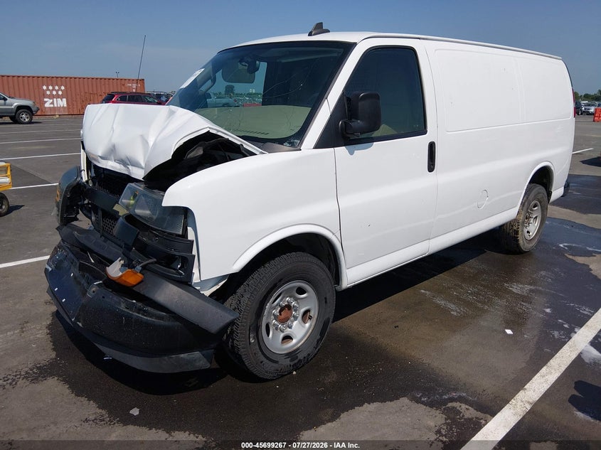 Vin: 1gcwgafp5n1241022, lot: 46197895, chevrolet express cargo rwd 2500 regular wheelbase wt 20222