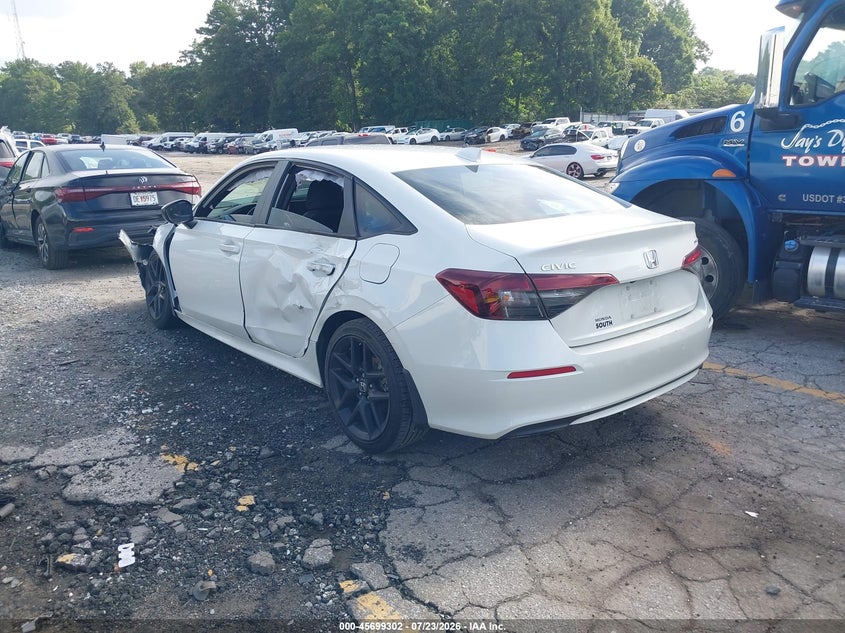 2025 HONDA CIVIC auction photo 3