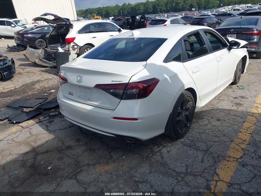 2025 HONDA CIVIC auction photo 4