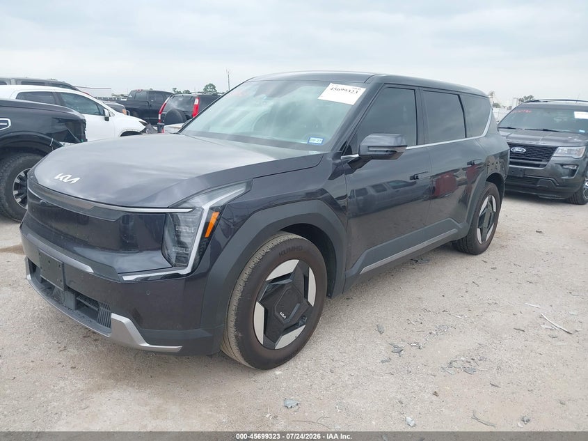 Vin: 5xyaa5s27tg009614, lot: 46197951, kia ev9 light short range 20262