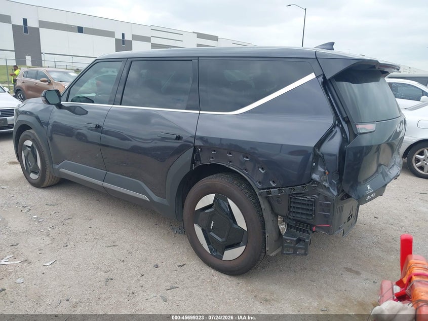 Vin: 5xyaa5s27tg009614, lot: 46197951, kia ev9 light short range 20263
