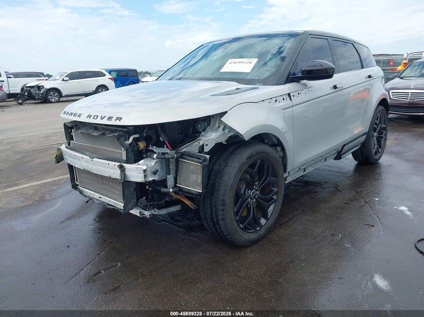 Vin: salzl2gx6lh043432, lot: 46197956, land rover range rover evoque r-dynamic se 20202