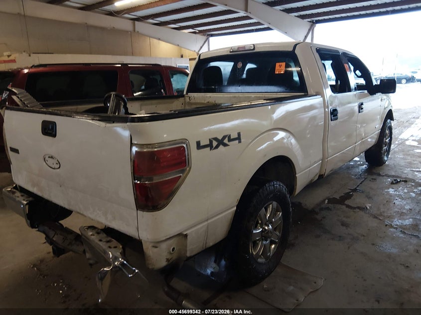 Vin: 1ftfw1et0dke76390, lot: 46197970, ford f-150 xlt 20134