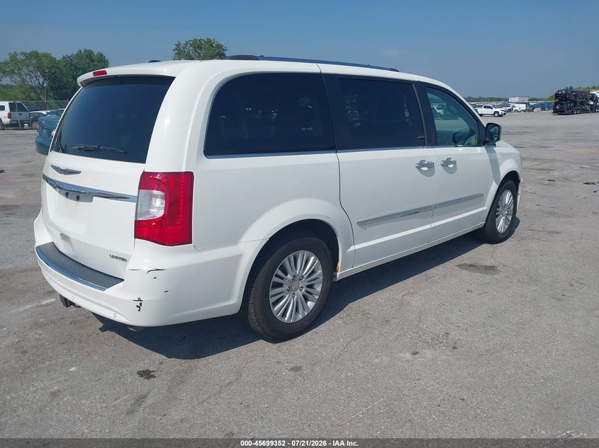 Vin: 2c4rc1gg4cr175448, lot: 46197980, chrysler town & country limited 20124