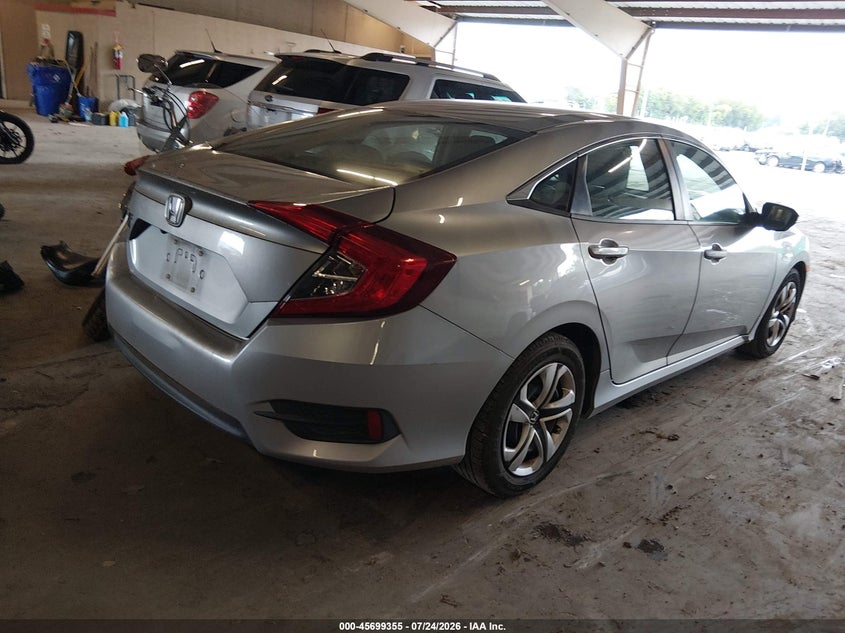 2016 HONDA CIVIC SEDAN 2.0L I-4 DOHC, VVT, 158HP