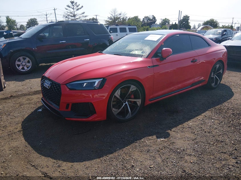 Vin: wuapwaf57ja902360, lot: 46197986, audi rs 5 2.9t 20182