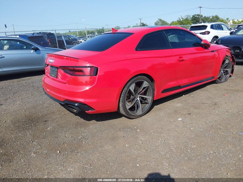 Vin: wuapwaf57ja902360, lot: 46197986, audi rs 5 2.9t 20184