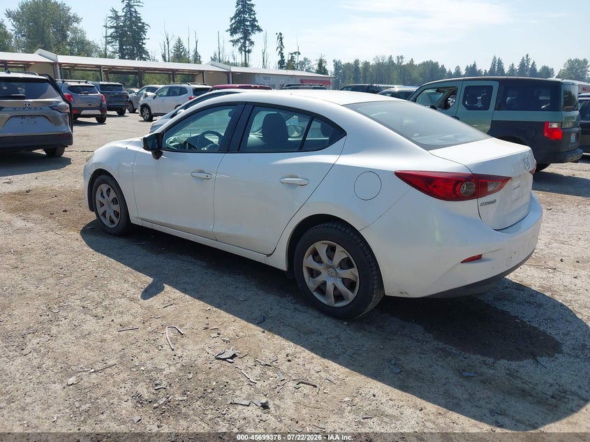 Vin: jm1bm1u7xe1146921, lot: 46198004, mazda mazda3 i sport 20143