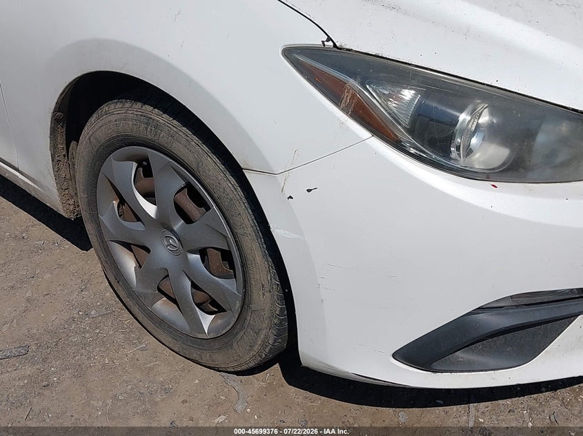 2014 MAZDA 3 SEDAN 2.0L I-4 DI, DOHC, VVT, 155HP