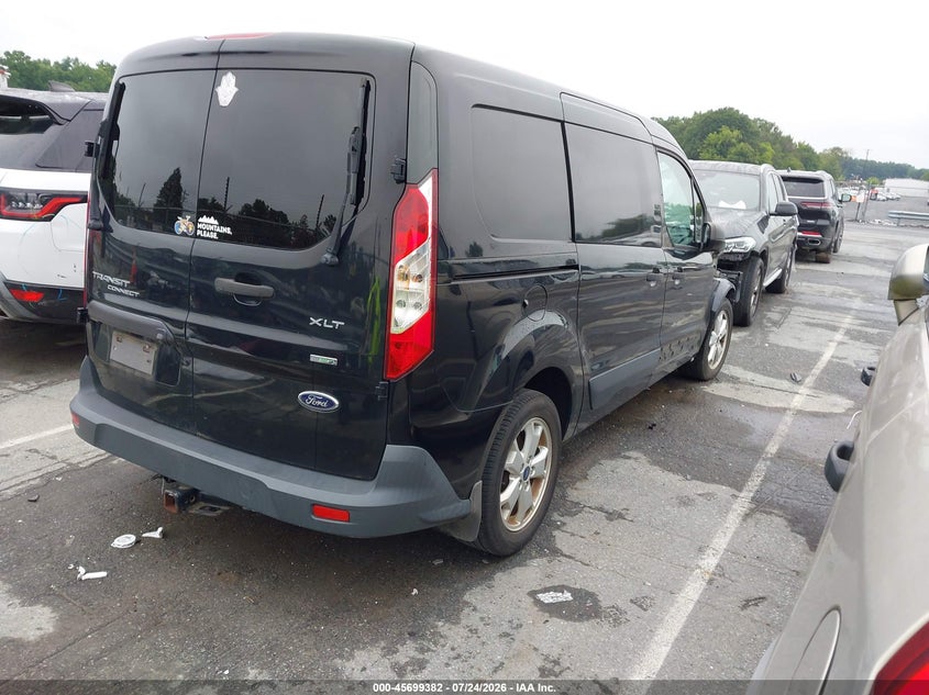 Vin: nm0ls7fx9g1287179, lot: 46198011, ford transit connect xlt 20164