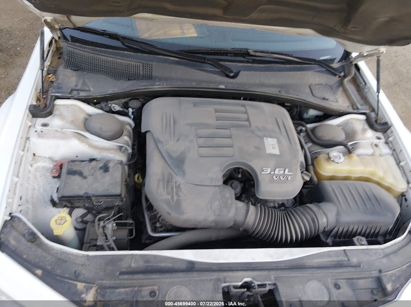 2012 CHRYSLER 300 SEDAN 3.6L V-6 DOHC, VVT, 292HP