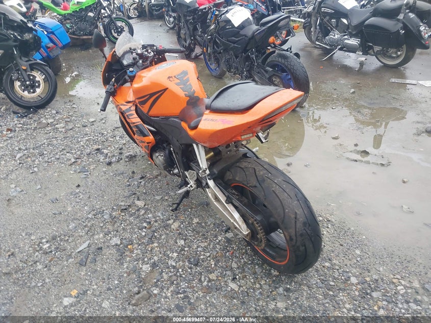 2006 HONDA CBR600 auction photo 3