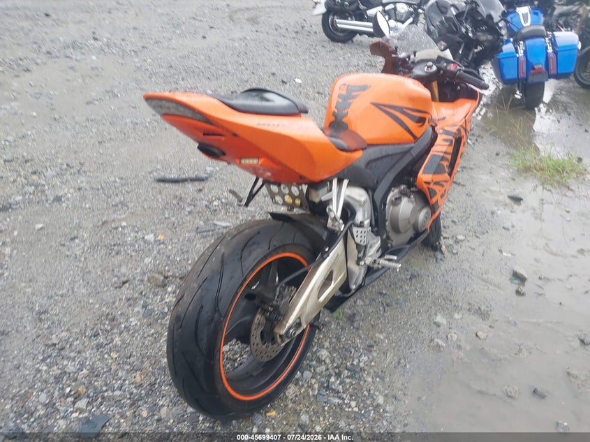 2006 HONDA CBR600 auction photo 4