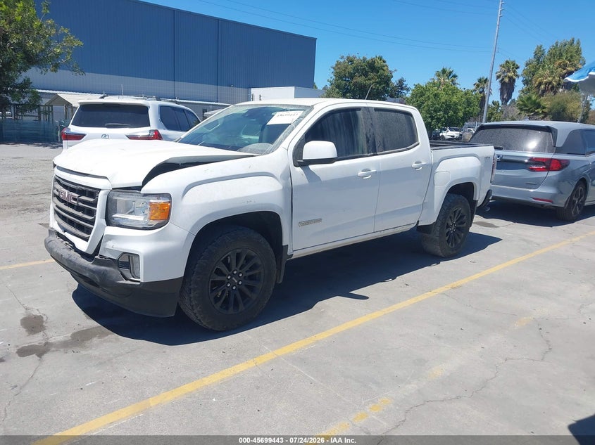 Vin: 1gtg6cen5m1125840, lot: 46198071, gmc canyon 4wd  short box elevation 20212
