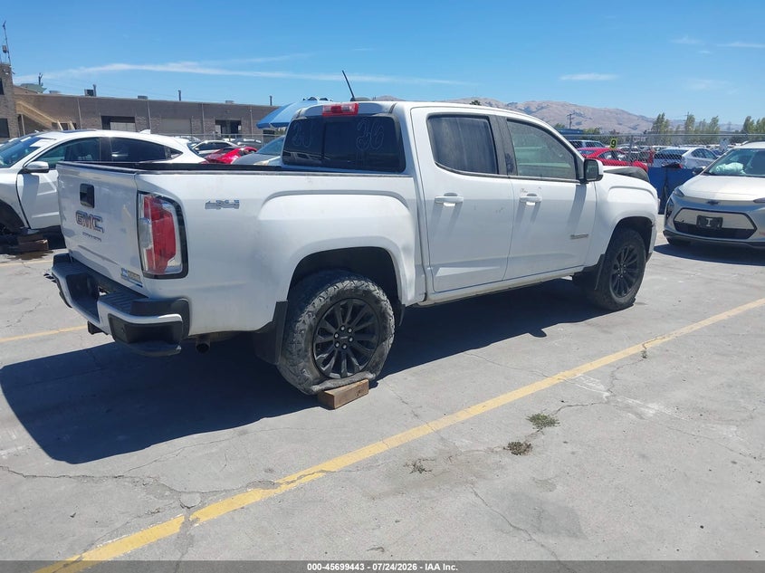 Vin: 1gtg6cen5m1125840, lot: 46198071, gmc canyon 4wd  short box elevation 20214