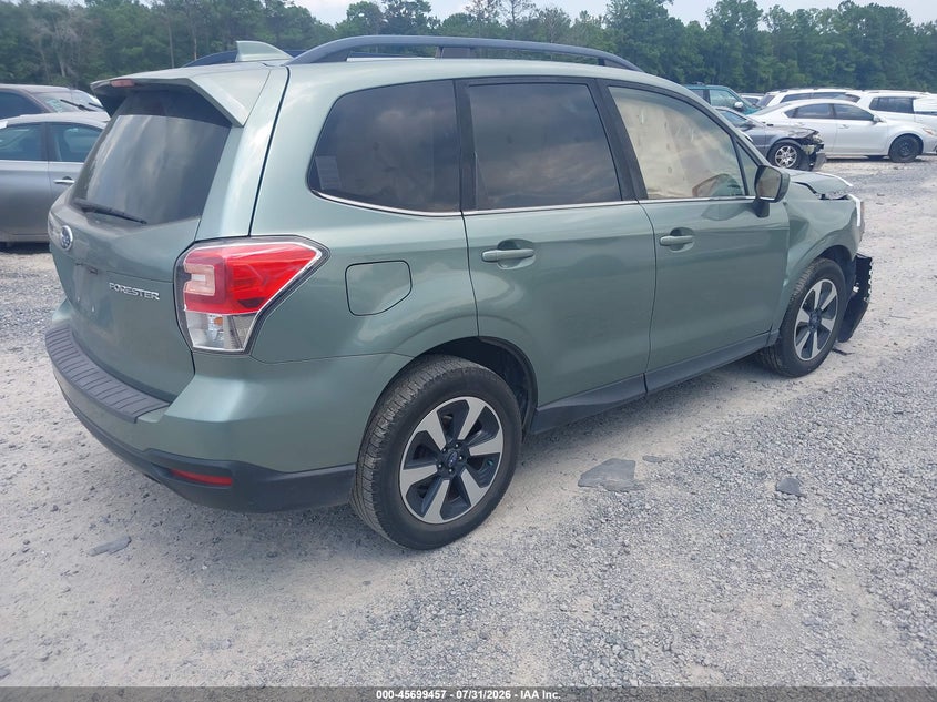 Vin: jf2sjajc8jh553293, lot: 46198085, subaru forester 2.5i limited 20183