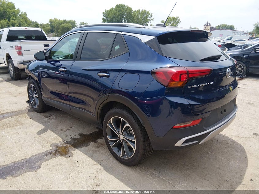 Vin: kl4mmds24pb037928, lot: 46198094, buick encore gx select fwd 20233
