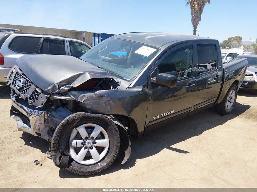 Vin: 1n6aa0ek4cn309695, lot: 46198102, nissan titan sv 20122