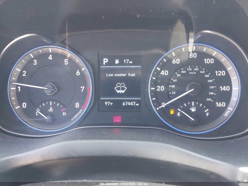 2020 HYUNDAI KONA auction photo 7